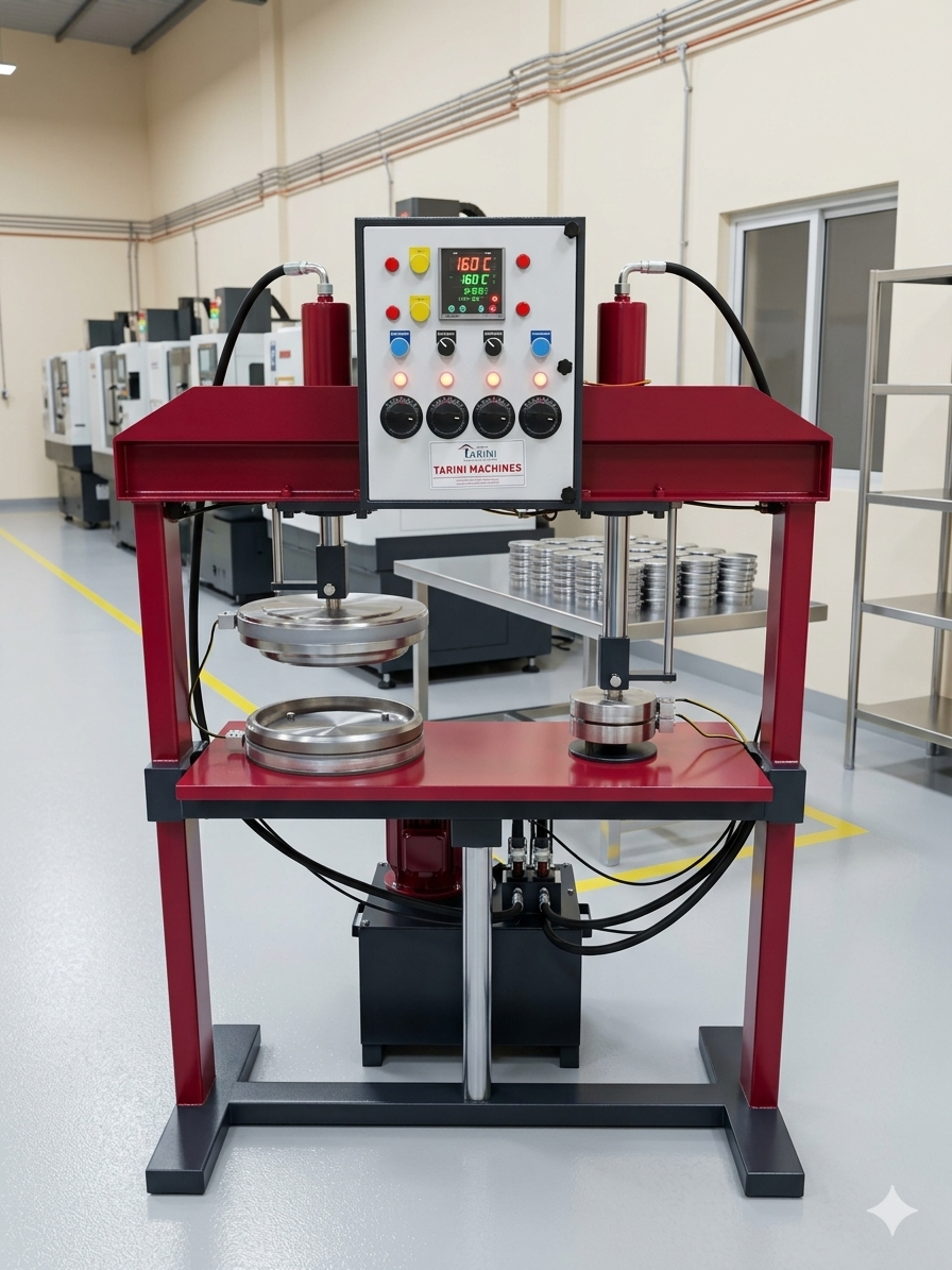 Double Die Hydraulic Paper Plate Machine